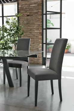 Sedia da soggiorno realizzata in legno Lugano di^Target Point