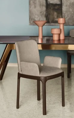 Pianca Sedia da soggiorno realizzata in legno Inari  di- Sedie