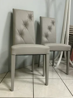 Sedia da soggiorno realizzata in ecopelle Bellinzona di^Target Point Discount