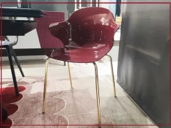 Sale Sedia da soggiorno realizzata in metallo Saint tropez di Sedie