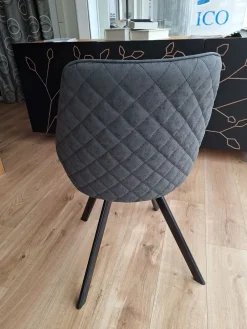 Target Point Sedia da soggiorno realizzata in ecopelle Bilbao di- Sedie