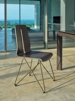 Sale Sedia da soggiorno S140 greta a prezzo Outlet Sedie