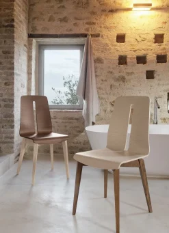 Sale Sedia da soggiorno S140 greta a prezzo Outlet Sedie