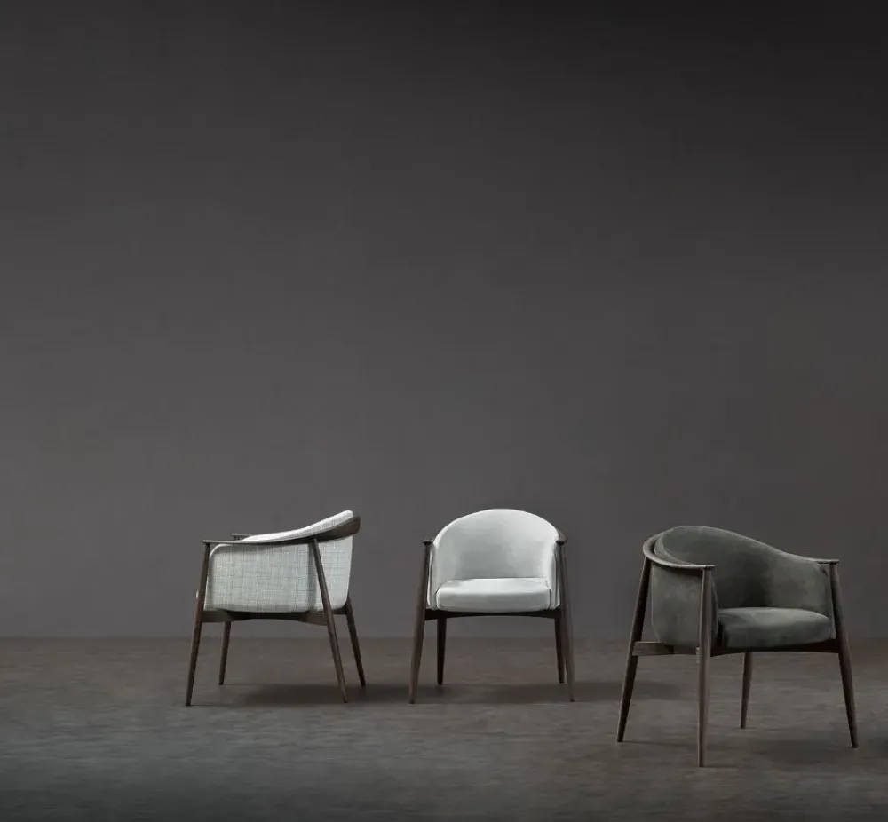 Sedia da soggiorno Tekton a prezzo scontato^Flou