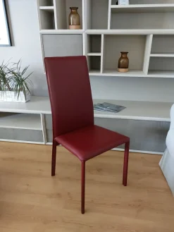 Sedia da soggiorno Venere di SCONTATA 25%^Julia Arredo Cuoio Hot