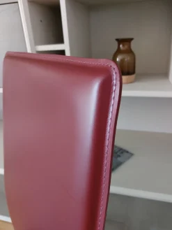 Sedia da soggiorno Venere di SCONTATA 25%^Julia Arredo Cuoio Hot