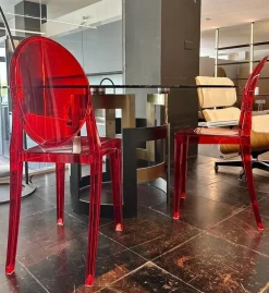 Discount Sedia da ufficio design ghost in in plastica a prezzo scontato Arredo Ufficio