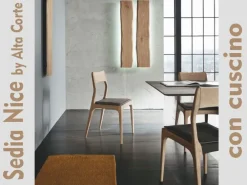 Sedia di modello Nice da soggiorno in offerta -18%^Alta Corte Best