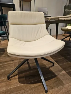 Sedia di modello N.4 sveva per ufficio in offerta -30% Sedie