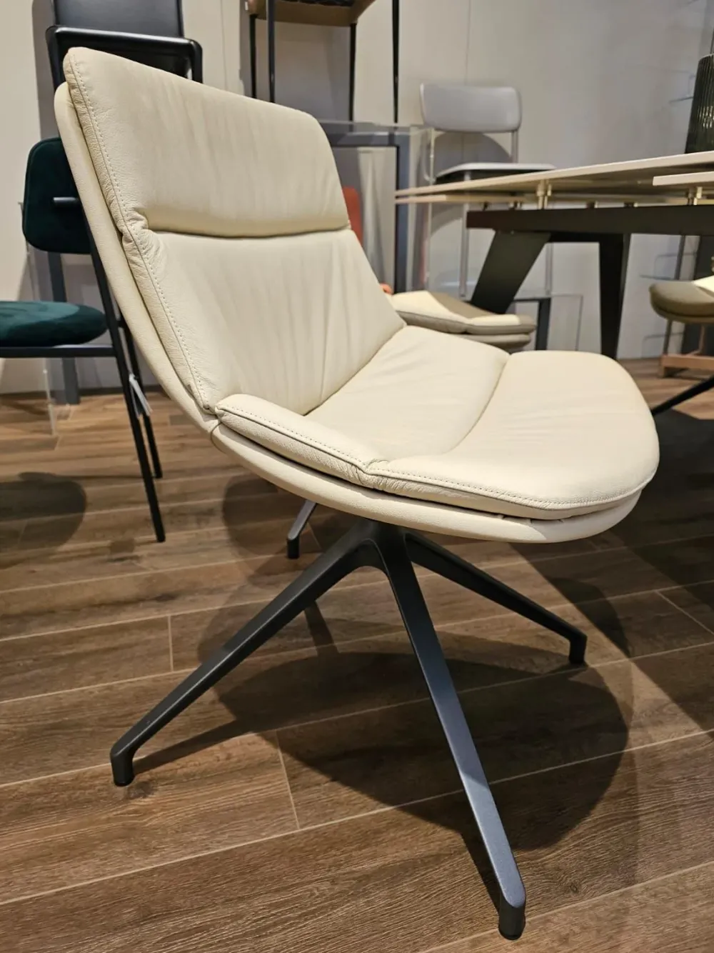 Sedia di modello N.4 sveva per ufficio in offerta -30% Sedie