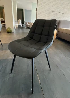 New Sedia di modello Sedia trapuntata da soggiorno in offerta -50% Sedie