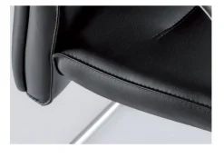 Sedia direzionale in ecopelle Sphera presidenziale a marchio in offerta^Compir