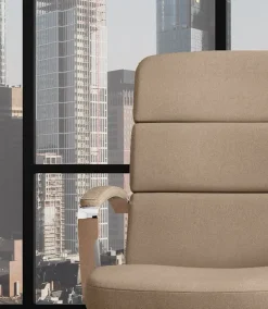 Las Mobili Sedia direzionale modello Direzionale scena schienale medio in OFFERTA OUTLET- Arredo Ufficio