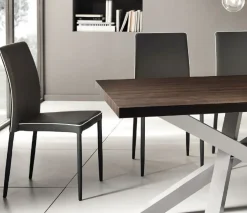 Sedia ecopelle Ella con bordino^Gipi Best