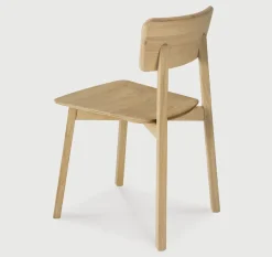 Sedia Ethnicraft casale in rovere a prezzo ribassato^Artigianale Best