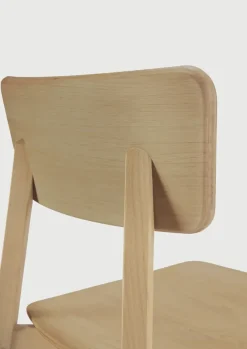 Sedia Ethnicraft casale in rovere a prezzo ribassato^Artigianale Best