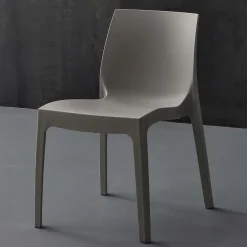 La Seggiola Sedia Falena velvet, senza braccioli, scontata!- Sedie