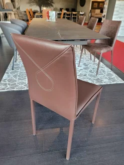 Sedia Felix moro SCONTATA a PREZZI OUTLET^Ozzio New