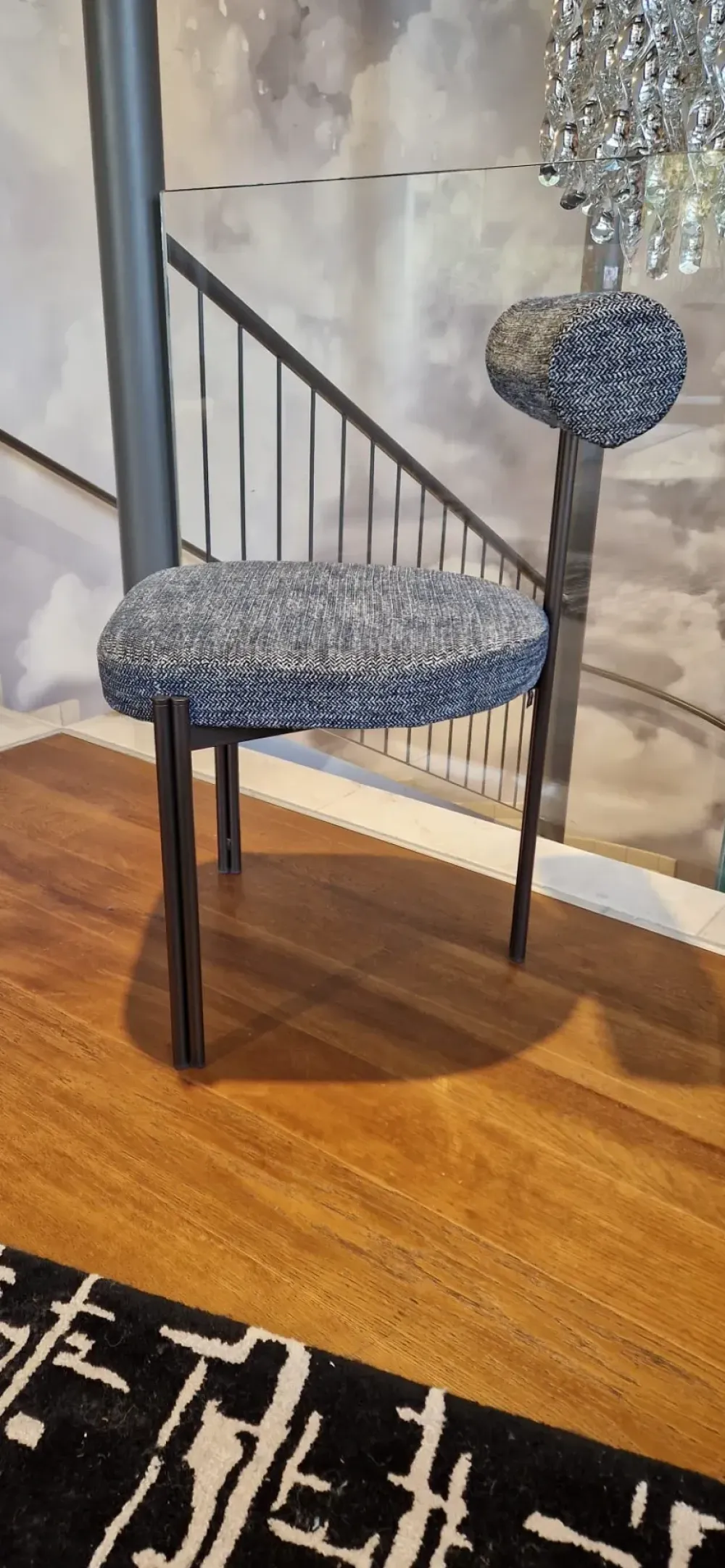 Sedia fissa Caillou sedie di a prezzo Outlet Sedie