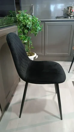 Discount Sedia fissa New lena di in Offerta Outlet Sedie