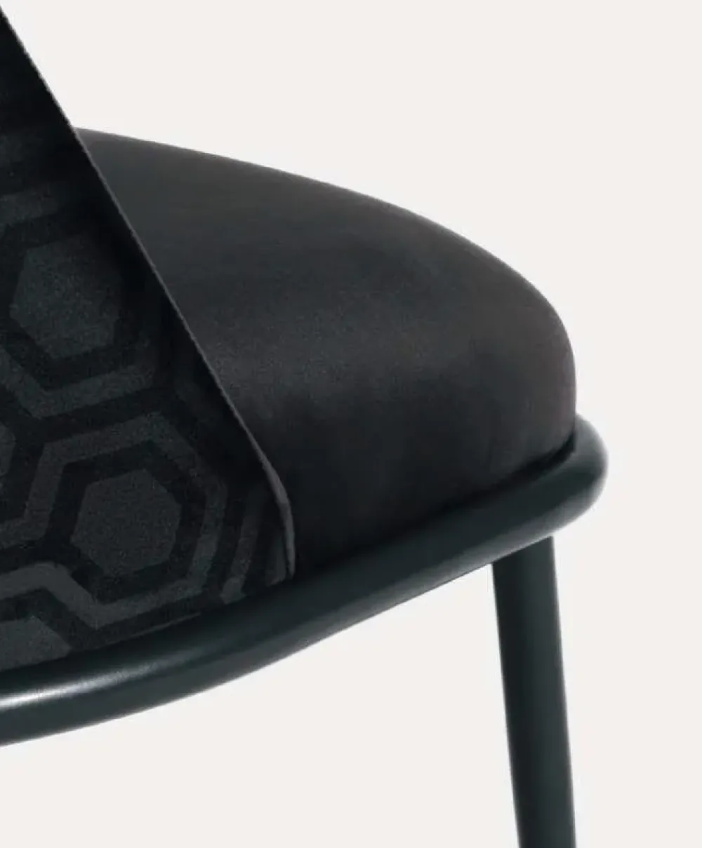 Md work Sedia fissa Sedia imbottita varie colorazioni venice di a prezzo scontato- Sedie