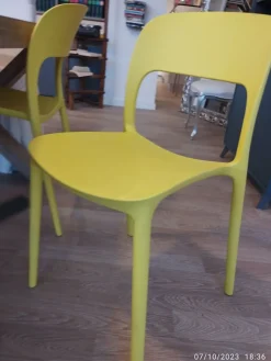 Sedia Gialla con uno sconto vantaggioso^Colombini Casa Sale