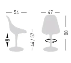 Best Sedia Harmony btp di : richiedi il prezzo Sedie