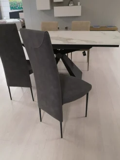 Sedia in ecopelle modello Lady di^Riflessi Sale