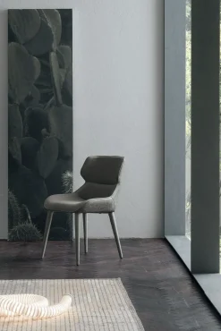 Target Point Sedia in ecopelle modello Detroit di- Sedie