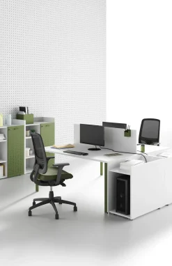 Sale Sedia in ecopelle regolabile in altezza Oscar in Offerta Outlet Sedie