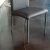 Zamagna Sedia in ecopelle senza braccioli Bold scontata- Sedie