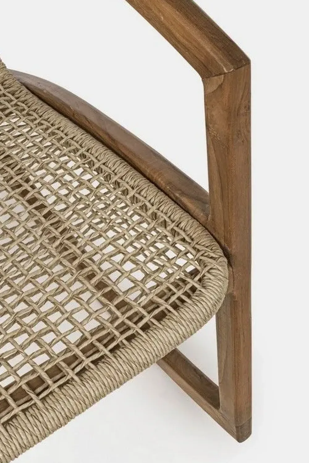 Sedia in legno a dondolo Poltrona dondolo adelita in fibra sintetica - scontata^Bizzotto Outlet