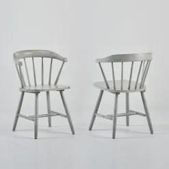 Best Sedia in legno con braccioli Dacia grey  in Offerta Outlet Sedie