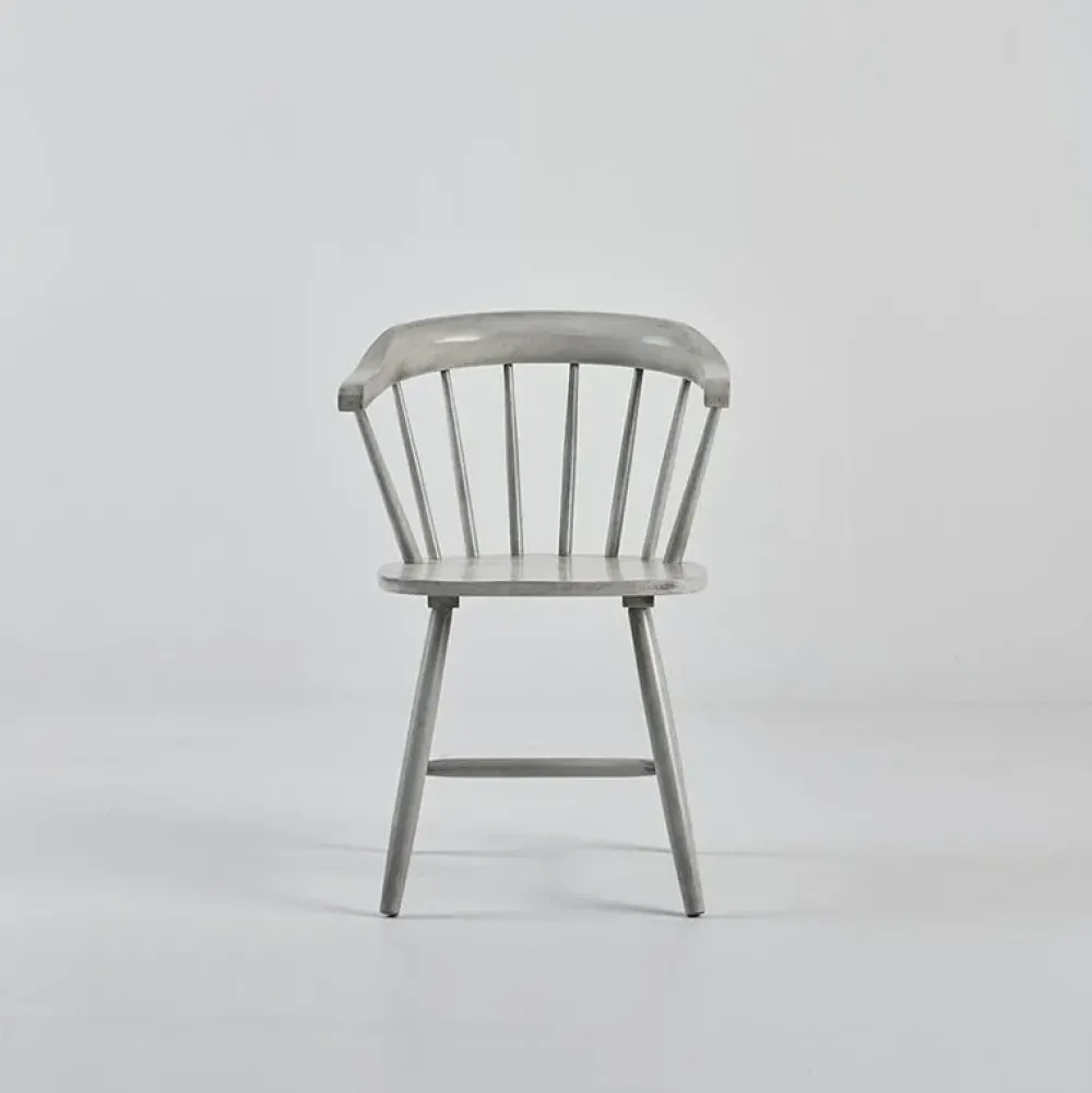 Best Sedia in legno con braccioli Dacia grey in Offerta Outlet Sedie