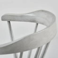 Best Sedia in legno con braccioli Dacia grey in Offerta Outlet Sedie