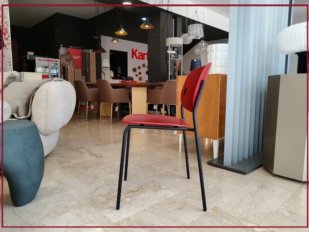 Sedia in metallo modello Yo! cb1986-a di^Connubia Discount