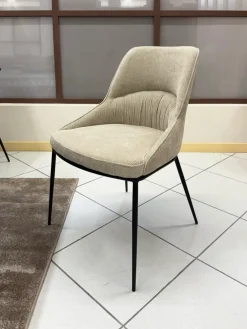 Sedia in metallo poltroncina Ginevra in Offerta Outlet Sedie