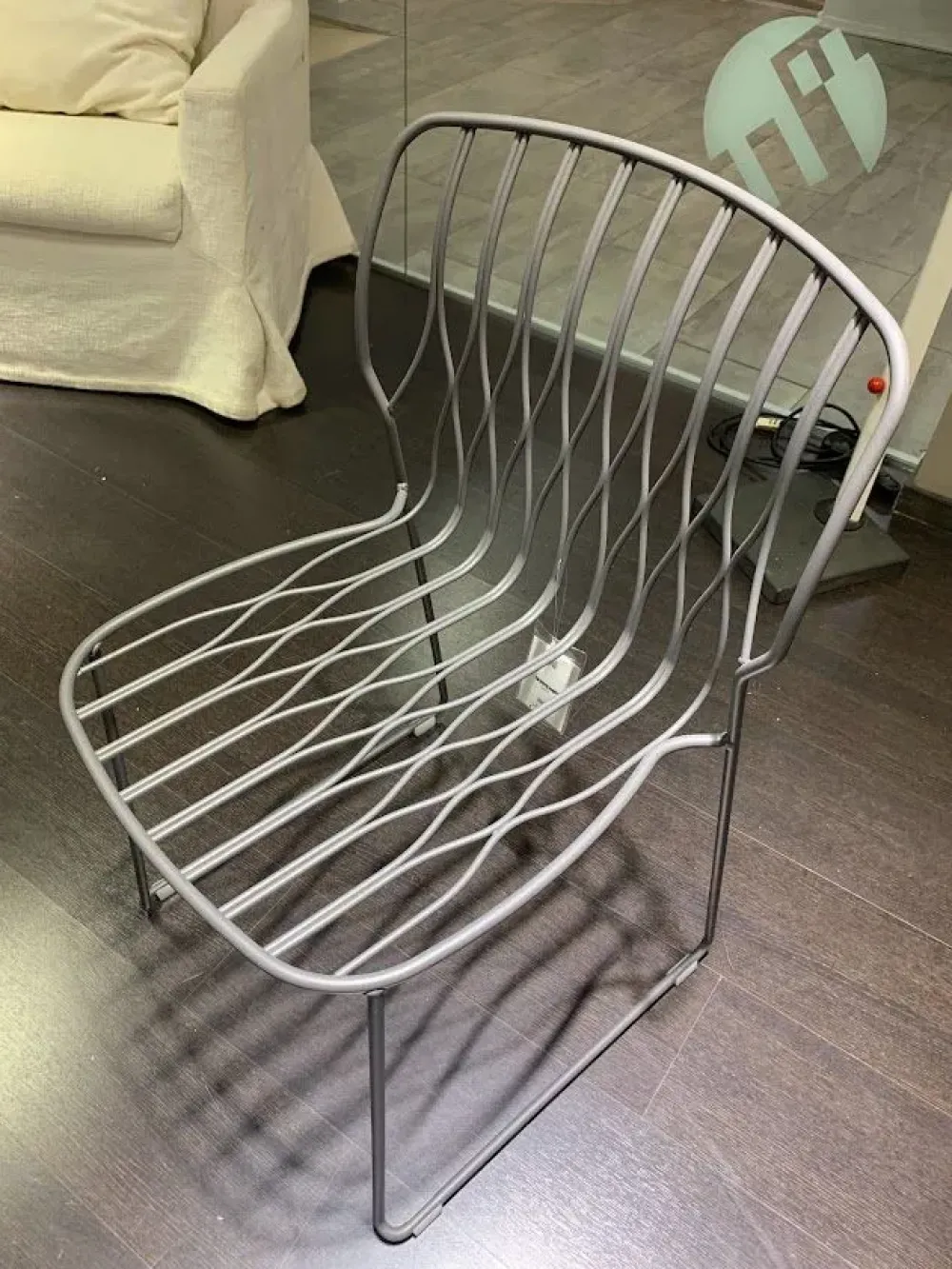 Bontempi Sedia in metallo senza braccioli Freak in Offerta Outlet- Sedie