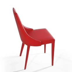 Julia Arredo Cuoio Sedia in pelle ergonomica Evelin * in offerta- Sedie