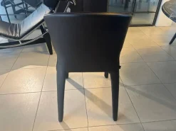 Sedia in pelle modello Hola 367 di^Cassina