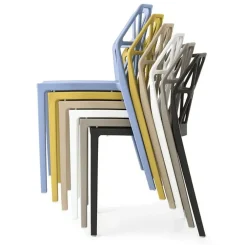 Sedia in plastica modello Alchemia di^Connubia Hot