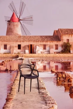 Sedia in plastica modello Masters di^Kartell New