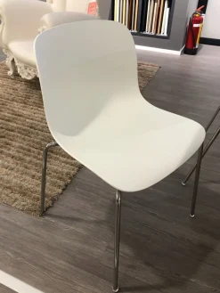 Magis Sedia in plastica senza braccioli Troy in Offerta Outlet- Sedie