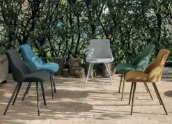 Sedia in tessuto modello Brasilia * di^Target Point Outlet