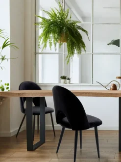 Sedia in tessuto poltroncina Sedia imbottita  in velluto modello nail in Offerta Outlet^Mobilificio Bellutti Hot