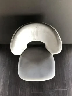 Sedia in tessuto senza braccioli Babilon a in offerta^Zamagna New