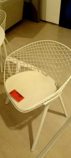 Alias Sedia Kobi da soggiorno realizzata in metallo scontata del 54%- Sedie