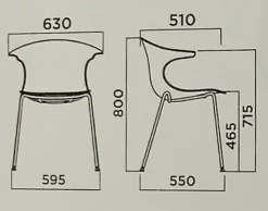 Sedia Loop mono SCONTATA a PREZZI OUTLET^Infiniti Hot