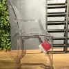 Kartell Sedia Louis ghost da soggiorno realizzata in plastica scontata del 40%- Sedie