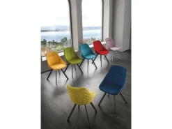 Sedia modello Bilbao con schienale medio di^Target Point Hot